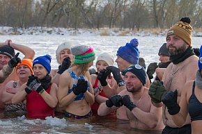 Tak morsy z Pułtuska witają prawdziwą zimę-1972