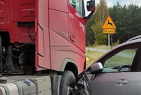 Działania służb ratunkowych na trasie Pułtusk–Nasielsk!-33275