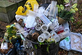 Cmentarze po Wszystkich Świętych toną w śmieciach-33363