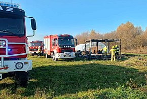 Ogień, dym i akcje ratunkowe! Raport strażaków z powiatu!-33572