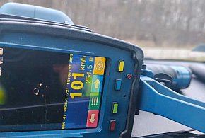 Kierowca z powiatu pułtuskiego jechał jak na autostradzie!-33882