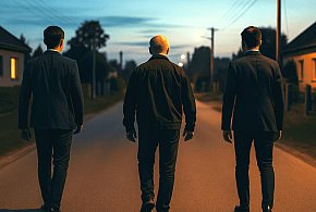 Widziano ich dwa razy jednego dnia. Kim są tajemniczy „urzędnicy”?-34329