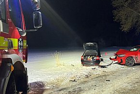 Syreny w środku nocy. Kolizja w Wólce Zatorskiej-35143