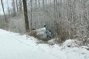 Dachowanie w lesie pod Pułtuskiem. Strażacy znów w akcji [FILM]-35155