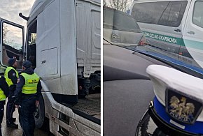 Posypały się mandaty. Policyjna akcja „Truck&Bus” w powiecie pułtuskim