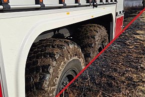 Policja ostrzegała! Kilka godzin później wybuchł pożar