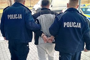 Zatrzymanie w centrum Pułtuska. Policjanci od razu go rozpoznali