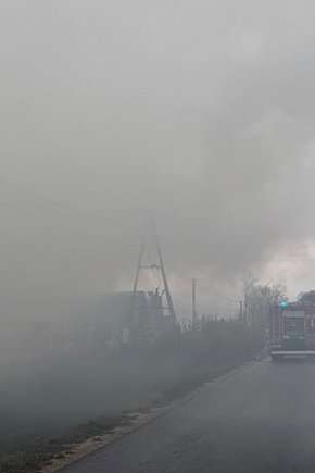 Pożar słomy w Glinicach Domaniewie-1900