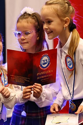 Pasowanie na Pierwszaków w pułtuskiej Czwórce-1906