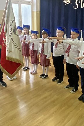 Ślubowanie w PSP Przemiarowo-1908