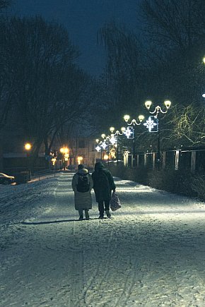 Zima w Pułtusku-1966