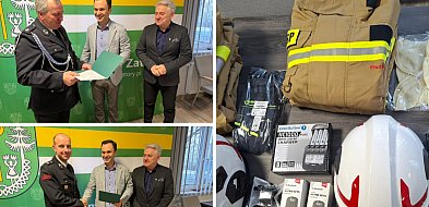 Strażacy z Gminy Zatory dostali prezenty. Zobacz, co trafiło do OSP