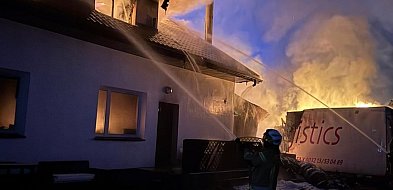 Pułtuscy strażacy ujawniają przebieg akcji w Dzierżeninie. I dziękują!