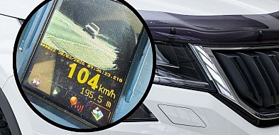 Gaz w podłogę i koniec jazdy. Skoda zatrzymana przez policję