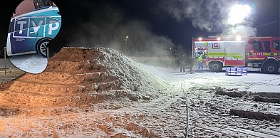 TVP przyjechała do Drwał. Wszystko przez górkę przy remizie