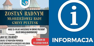 Wybory do Młodzieżowej Rady Gminy w Pułtusku.