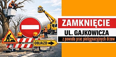 Utrudnienia w ruchu na ul. Gajkowicza (3–5 marca 2026 r.)