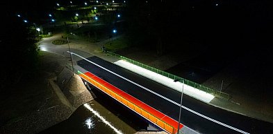 W Ciechanowie otwarto nowy most na rzece Łydyni