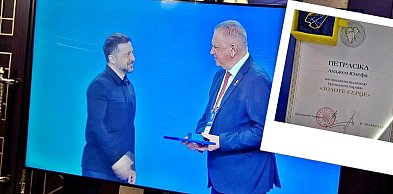 Burmistrz Płońska uhonorowany przez prezydenta Ukrainy
