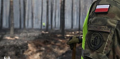 Mazowieccy terytorialni wspierają akcję gaśniczą
