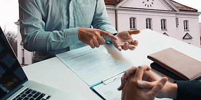 Spotkanie z samorządową śmietanką na ulicy