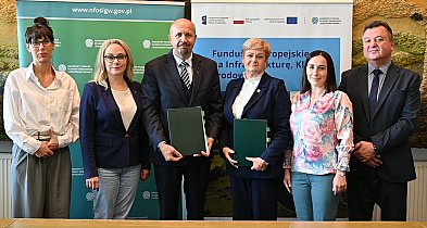Burmistrz podpisała umowę na dofinansowanie z programu FEnIKS -32254