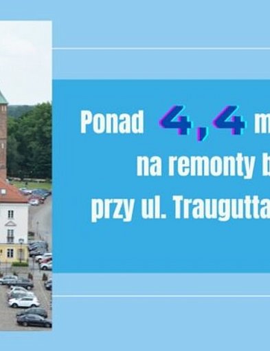 Ponad 4,4 mln zł wsparcia na remonty budynków przy ul. Traugutta i Szkolnej