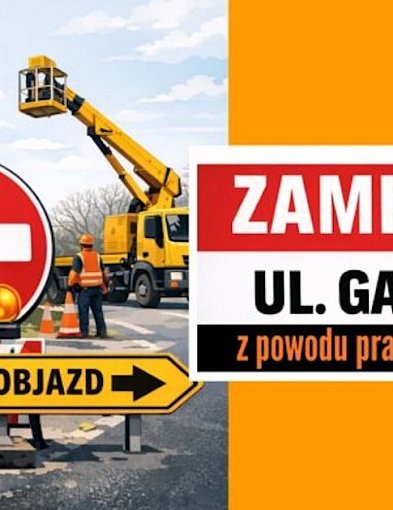 Utrudnienia w ruchu na ul. Gajkowicza (3–5 marca 2026 r.)