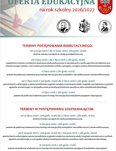 Oferta edukacyjna pułtuskich szkół ponadpodstawowych