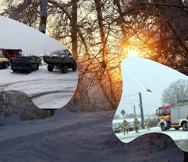 To był najgorszy dzień tej zimy na drogach powiatu pułtuskiego!-33888