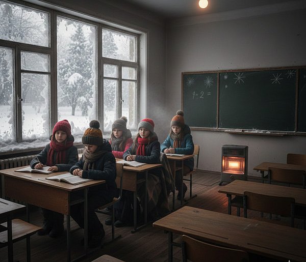 Dyrektor szkoły może zawiesić zajęcia w związku z niskimi temperaturami-35047