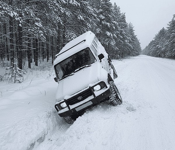Chciał wyciągać auto z rowu. Policja szybko go zatrzymała-35032