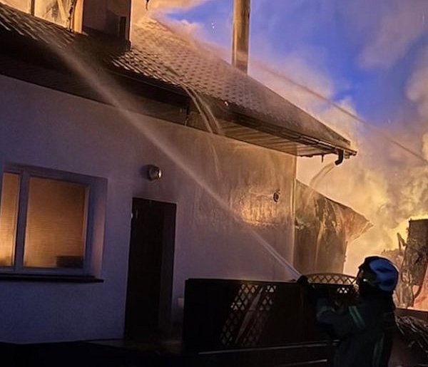 Pułtuscy strażacy ujawniają przebieg akcji w Dzierżeninie. I dziękują!