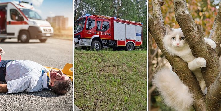 Strażacy zamiast pogotowia – dramatyczne akcje ratowania życia!
