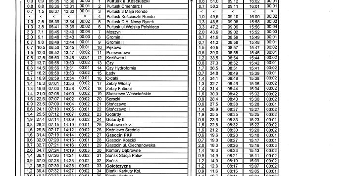 Mamy rozkłady jazdy nowych linii autobusowych