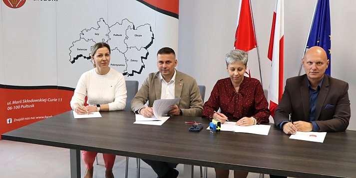 Nowe inwestycje drogowe w Powiecie Pułtuskim