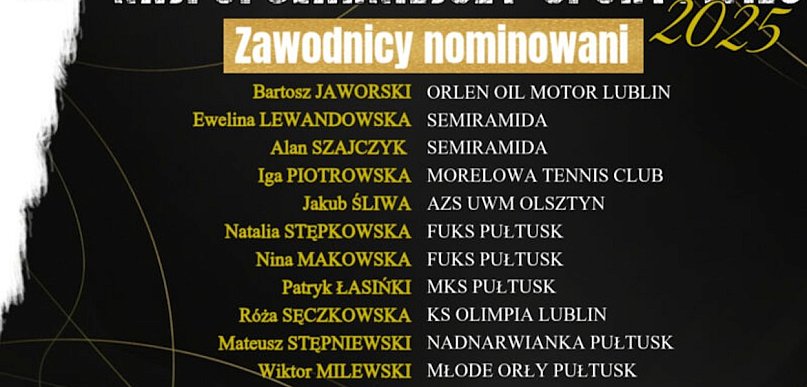 Plebiscyt na „Najpopularniejszego Sportowca Roku 2025”