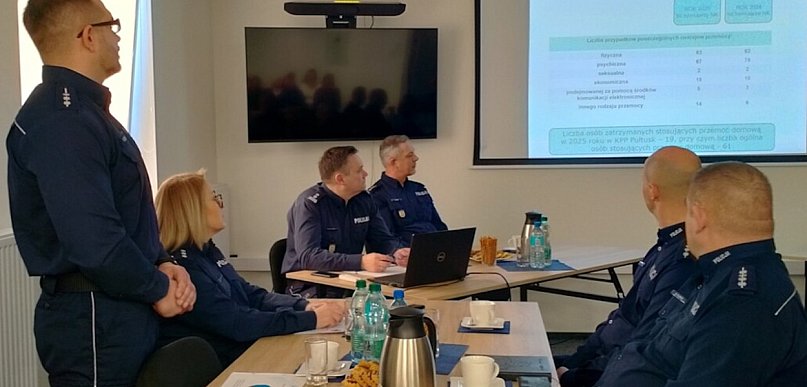 Pułtuscy policjanci ocenili swój rok pracy. Oto liczby [ANKIETA]