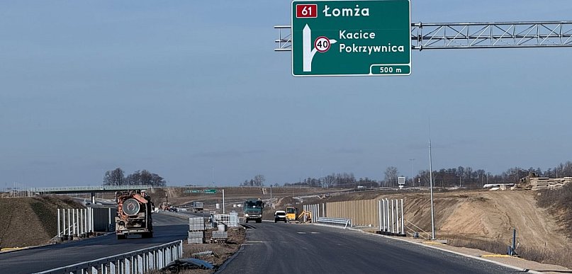 Drogowcy wrócili na obwodnicę Pułtuska. Kierowców czekają zmiany