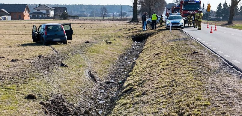 Uciekł po wypadku na trasie Pułtusk–Wyszków! Policja szuka sprawcy