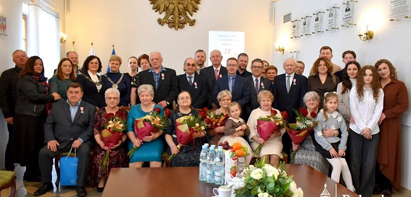 Złote Gody w Urzędzie Miejskim w Pułtusku