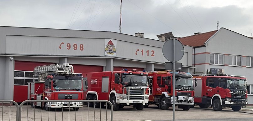 Alarm za alarmem! Strażacy z Pułtuska w ciągłej gotowości