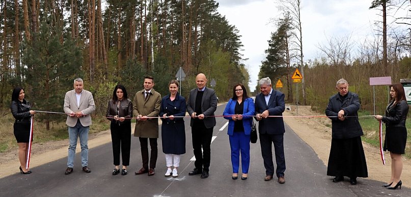 Oddanie do użytku drogi powiatowej Pułtusk-Psary