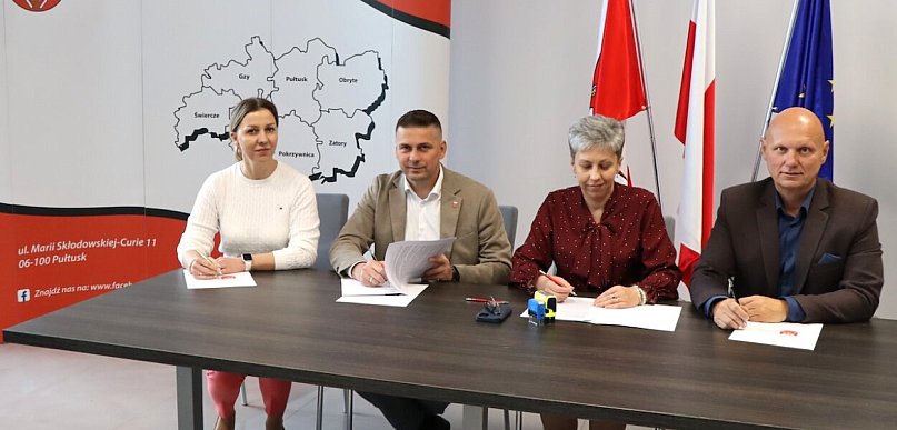 Nowe inwestycje drogowe w Powiecie Pułtuskim