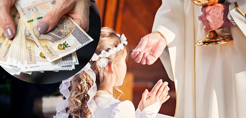 Jaką kwotę powinien zawierać komunijny prezent pieniężny?