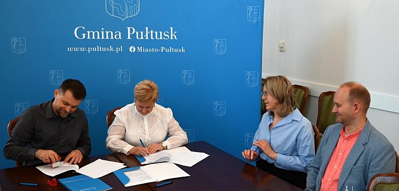 Umowa na opracowanie dokumentacji projektowej przebudowy popławskich ulic