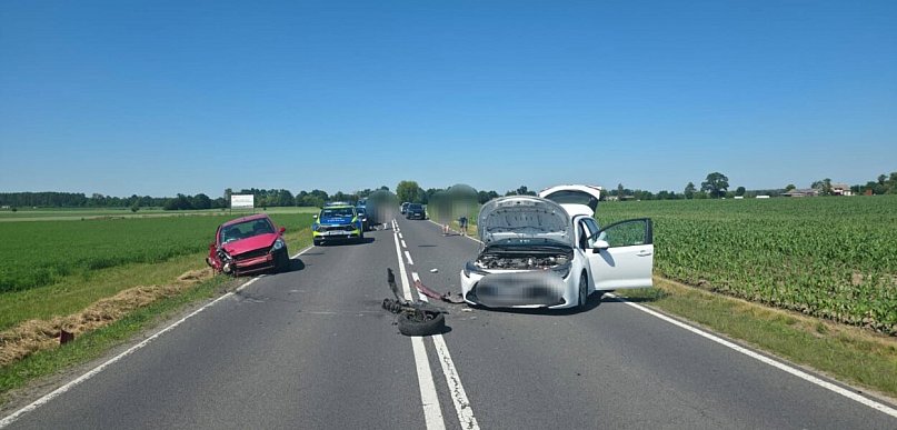 Wypadek na DK 57 Pułtusk - Maków