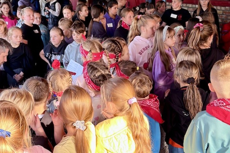 Młodzi Kurpie spotkali się w Wielgolesiu