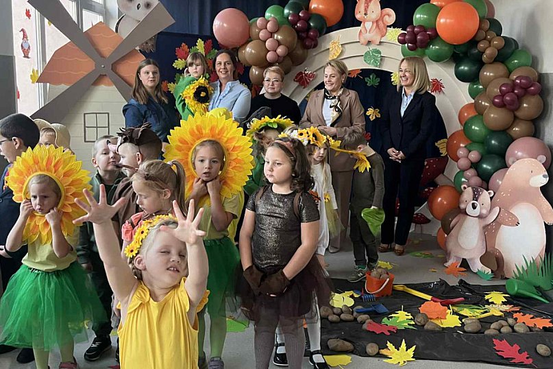 Tak pasowano przedszkolaków w Płocochowie