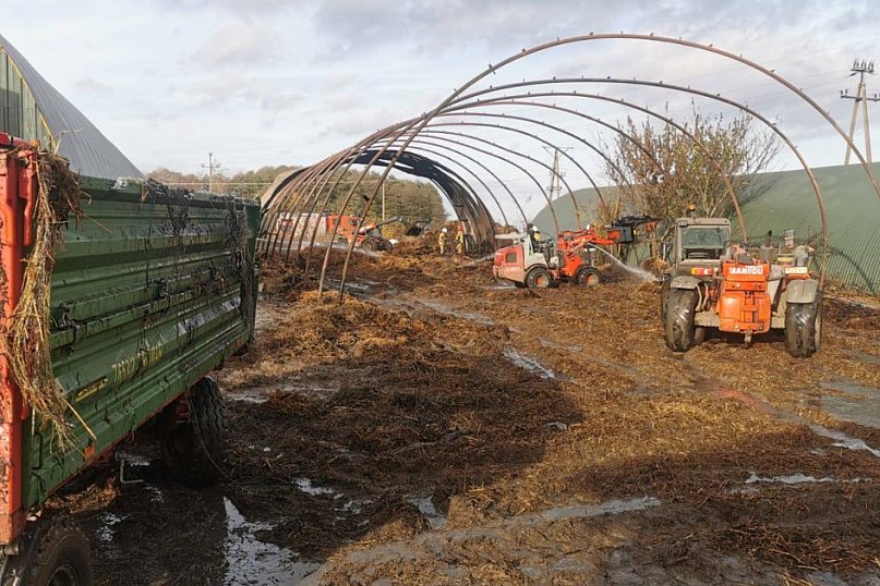 Strażacy z powiatu pułtuskiego walczyli całą dobę